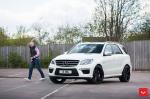 Mercedes-AMG ML63 on Vossen Wheels (CV3R) 2017 года